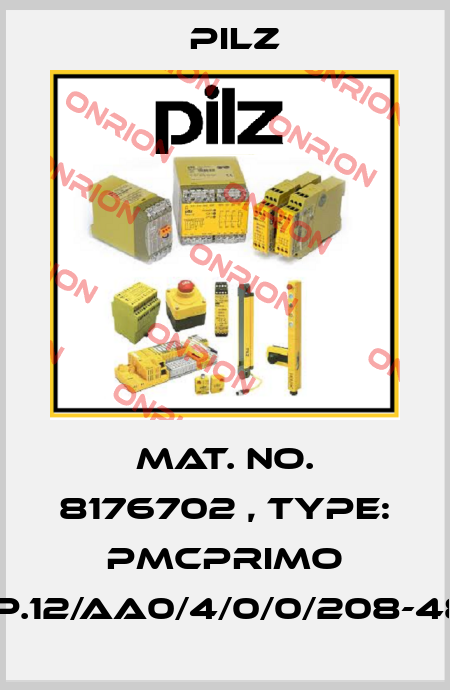 Mat. No. 8176702 , Type: PMCprimo DriveP.12/AA0/4/0/0/208-480VAC Pilz