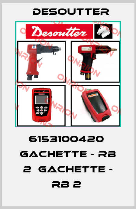 6153100420  GACHETTE - RB 2  GACHETTE - RB 2  Desoutter