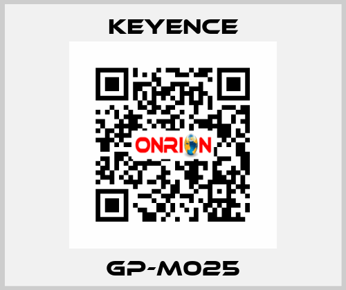 GP-M025 Keyence