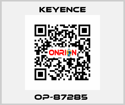 OP-87285  Keyence