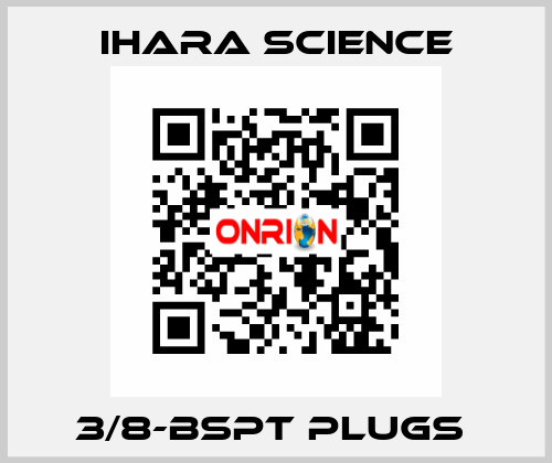 3/8-BSPT PLUGS  Ihara Science