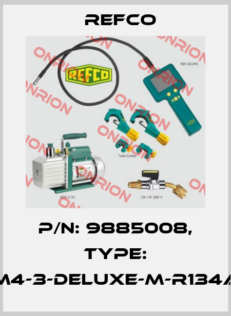p/n: 9885008, Type: M4-3-DELUXE-M-R134a Refco
