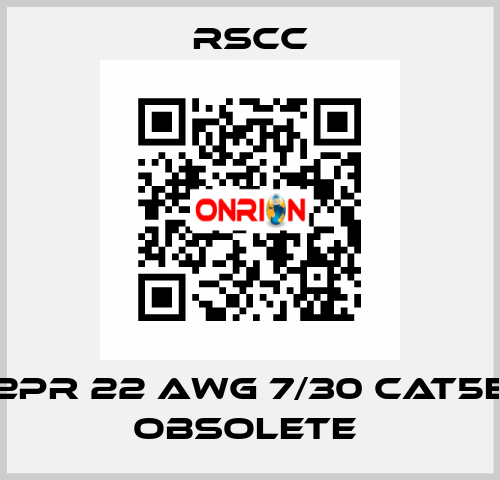 2PR 22 AWG 7/30 CAT5E obsolete  RSCC