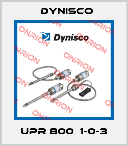 UPR 800  1-0-3 Dynisco