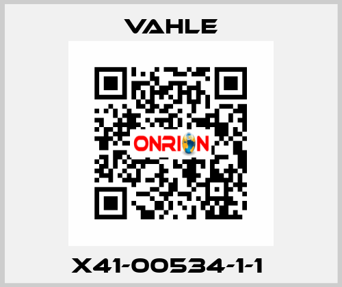 X41-00534-1-1  Vahle