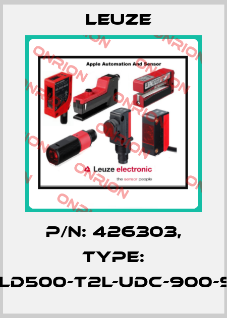 p/n: 426303, Type: MLD500-T2L-UDC-900-S2 Leuze