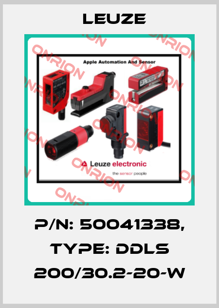 p/n: 50041338, Type: DDLS 200/30.2-20-W Leuze