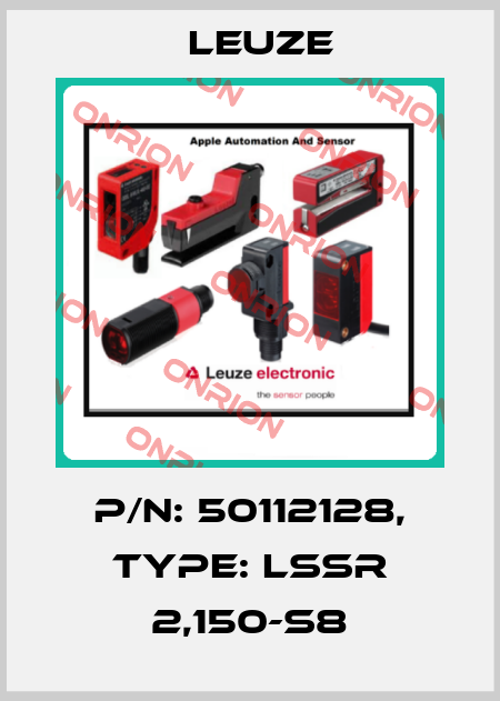 p/n: 50112128, Type: LSSR 2,150-S8 Leuze