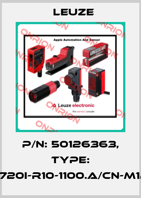 p/n: 50126363, Type: CML720i-R10-1100.A/CN-M12-EX Leuze