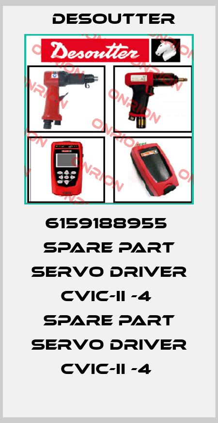 6159188955  SPARE PART SERVO DRIVER CVIC-II -4  SPARE PART SERVO DRIVER CVIC-II -4  Desoutter