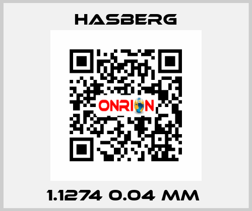 1.1274 0.04 MM  Hasberg