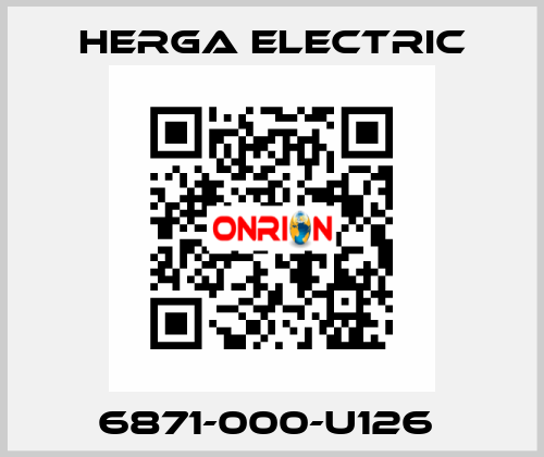 6871-000-U126  Herga Electric