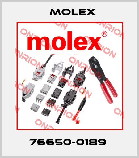 76650-0189  Molex