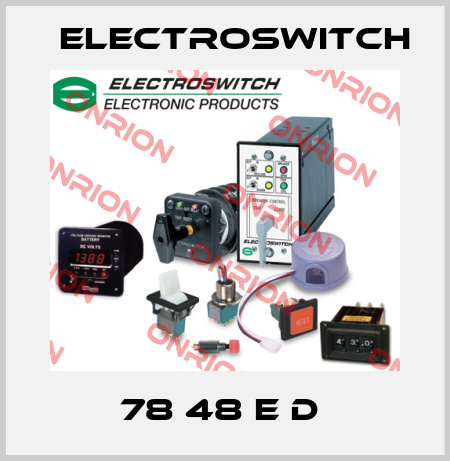 78 48 E D  Electroswitch