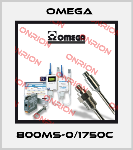 800MS-0/1750C  Omega
