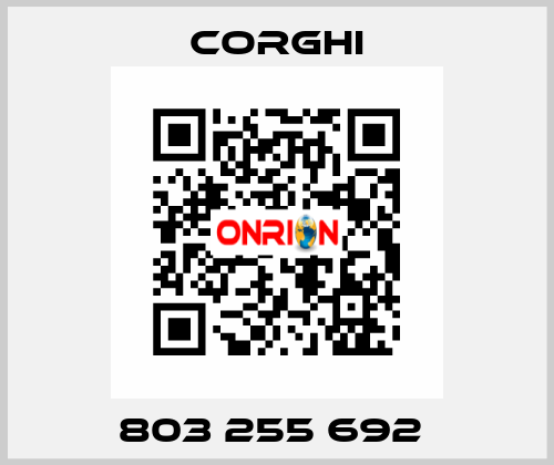 803 255 692  Corghi