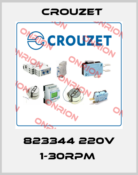 823344 220V 1-30RPM  Crouzet