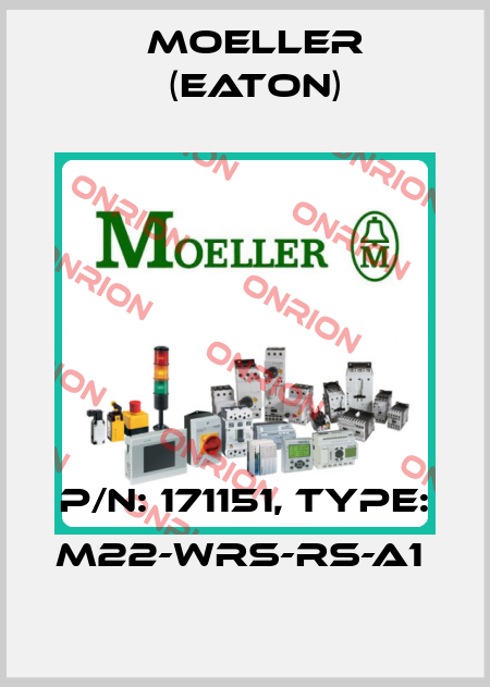 P/N: 171151, Type: M22-WRS-RS-A1  Moeller (Eaton)