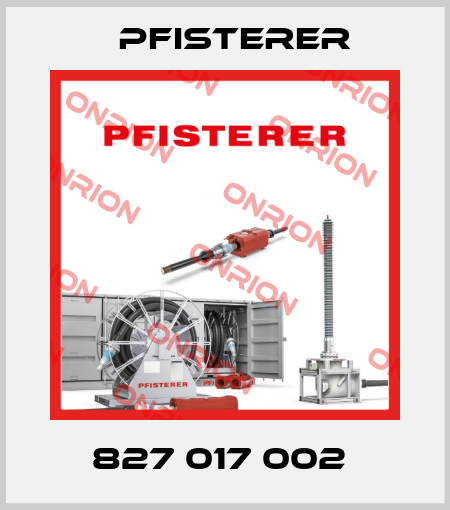 827 017 002  Pfisterer