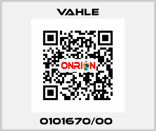 0101670/00  Vahle