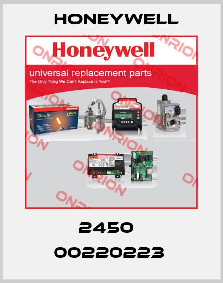 2450   00220223  Honeywell