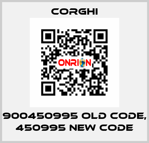 900450995 old code, 450995 new code Corghi