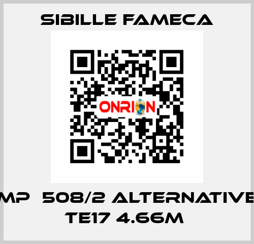 MP‐508/2 alternative TE17 4.66M  Sibille Fameca