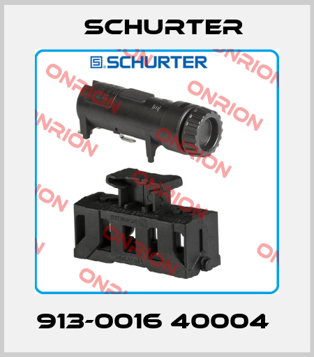 913-0016 40004  Schurter