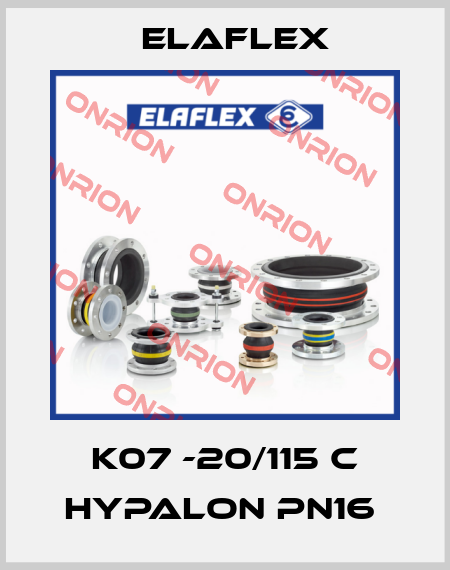 K07 -20/115 C HYPALON PN16  Elaflex