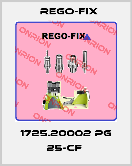 1725.20002 PG 25-CF  Rego-Fix