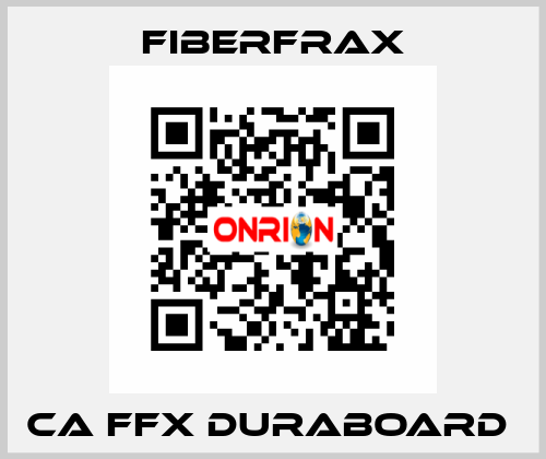 CA FFX DURABOARD  Fiberfrax