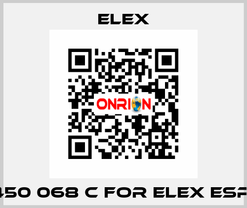 450 068 C FOR ELEX ESP  Elex