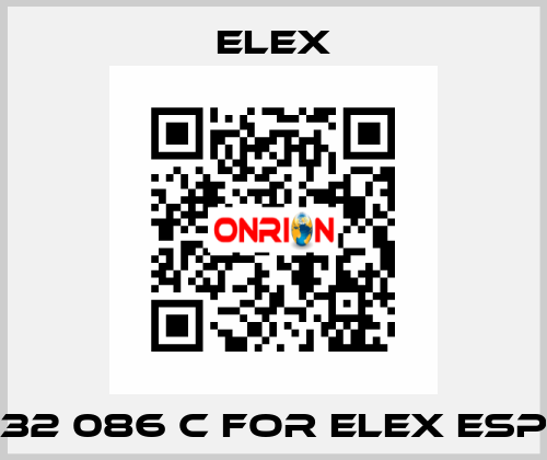 132 086 C FOR ELEX ESP  Elex