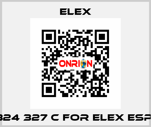 324 327 C FOR ELEX ESP  Elex