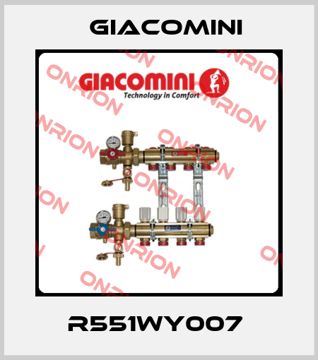 R551WY007  Giacomini
