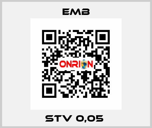 STV 0,05  Emb