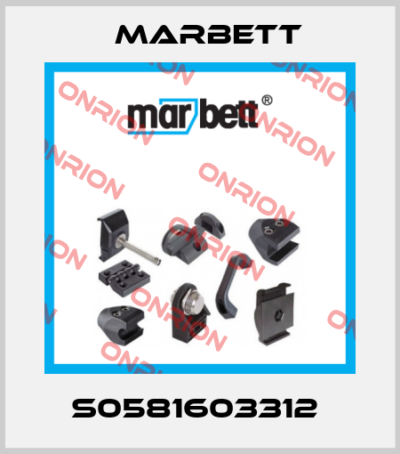 S0581603312  Marbett
