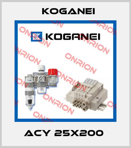 ACY 25X200  Koganei