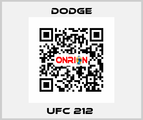 UFC 212  Dodge