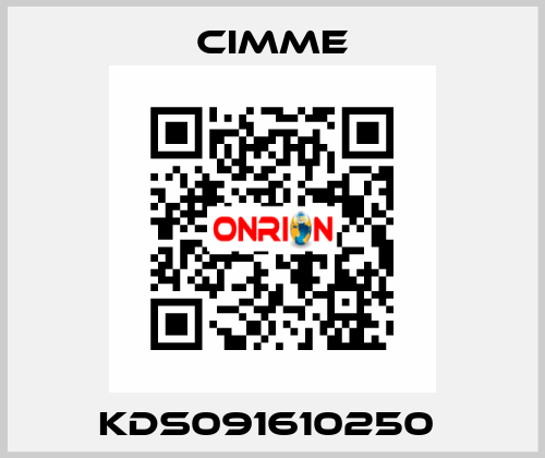 KDS091610250  Cimme