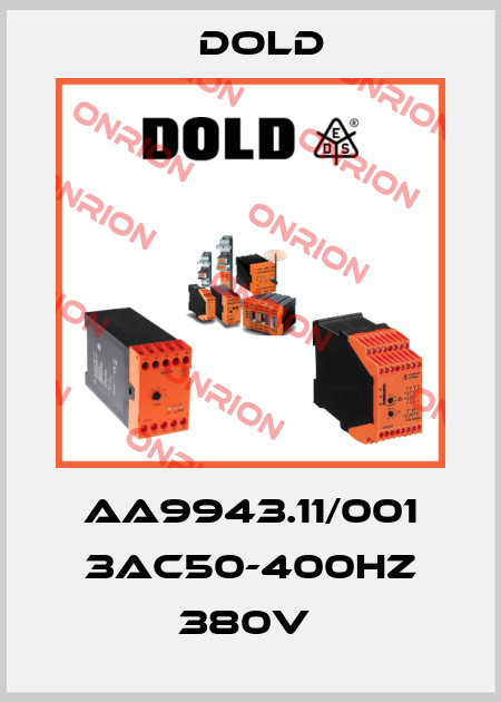 AA9943.11/001 3AC50-400HZ 380V  Dold