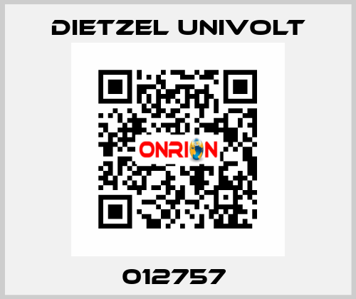 012757  Dietzel Univolt