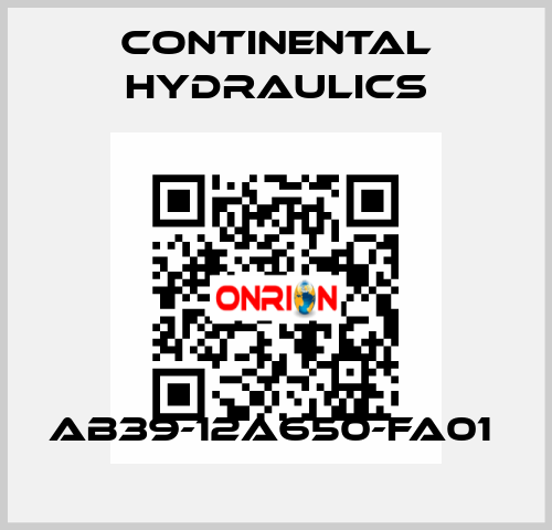 AB39-12A650-FA01  Continental Hydraulics