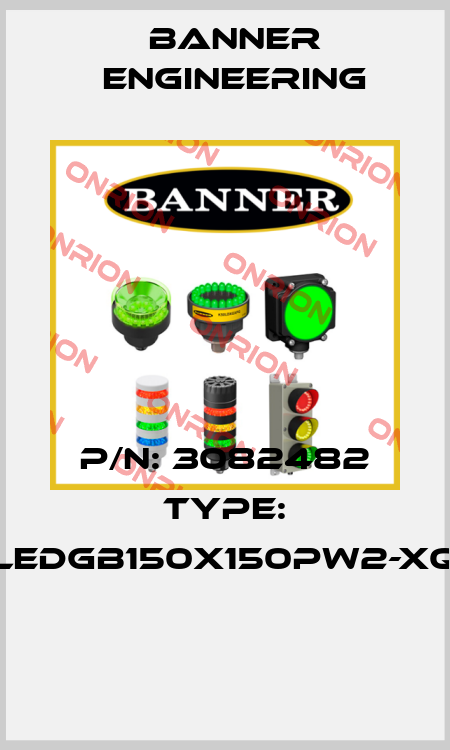 P/N: 3082482 Type: LEDGB150X150PW2-XQ  Banner Engineering