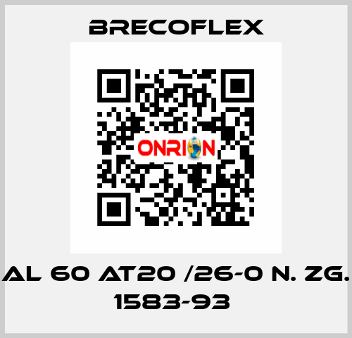 Al 60 AT20 /26-0 n. Zg. 1583-93  Brecoflex