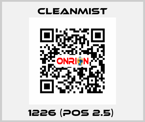 1226 (pos 2.5)  CleanMist