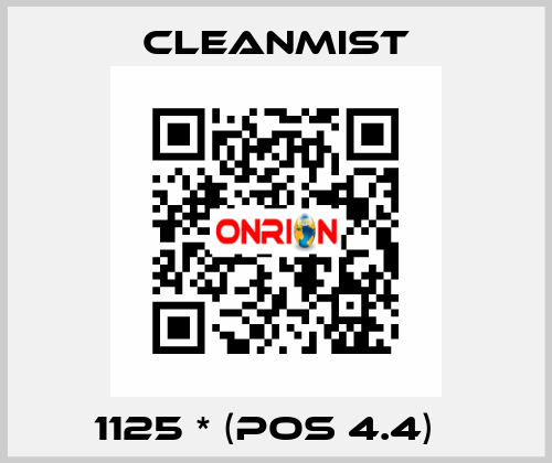 1125 * (pos 4.4)   CleanMist