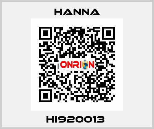 HI920013  Hanna
