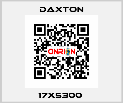 17X5300  DAXTON