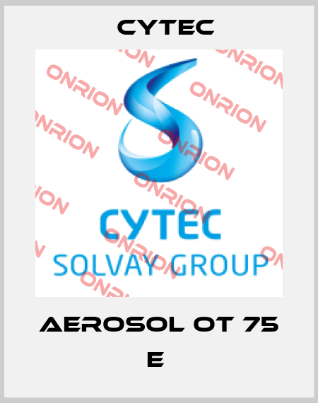 AEROSOL OT 75 E  Cytec